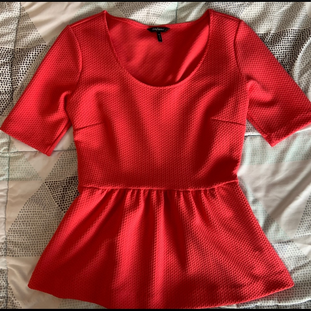 Peplum top